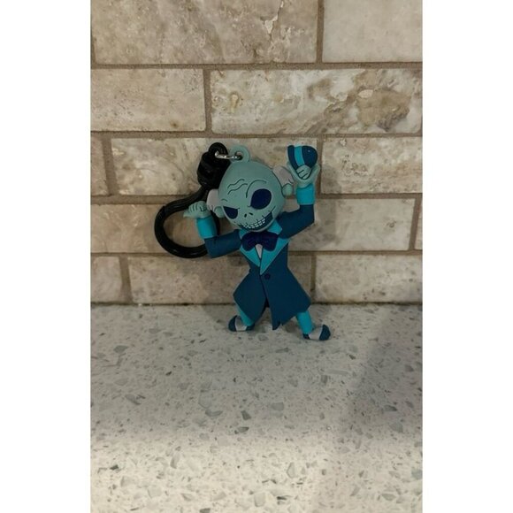 Monogram Disney Haunted Mansion Hitchhiking Ghost Ezra Bag‎ Clip Keychain - Picture 1 of 2